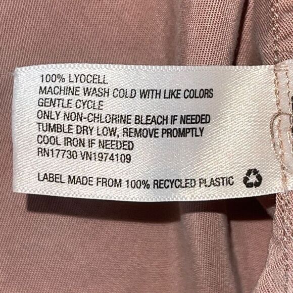 Universal Thread Goods Co Womens Button Down Shirt Long Sleeve Pink Size Medium - Picture 5 of 7